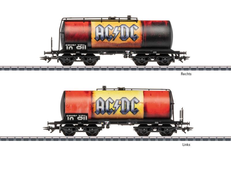 Märklin 46530 DB Kesselwagen "Cover you in Oil" - AC/DC